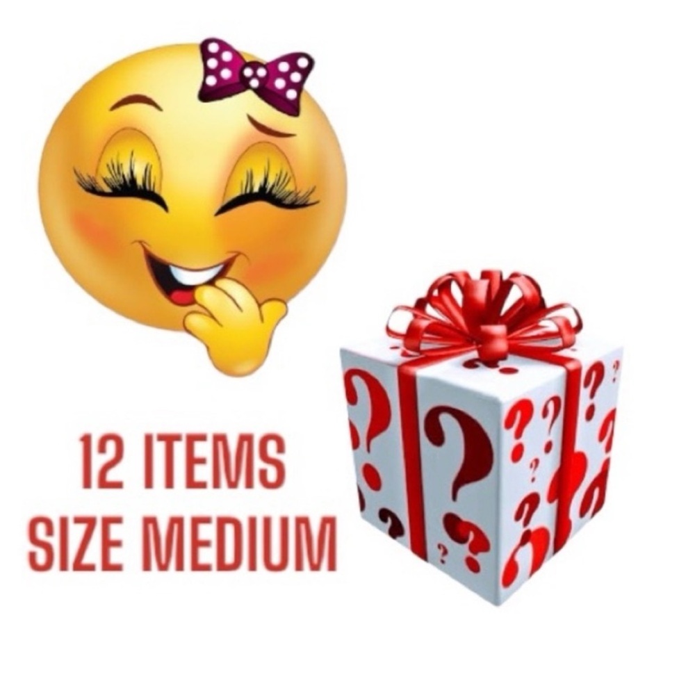 12 ITEMS SIZE MEDIUM MYSTERY BOX